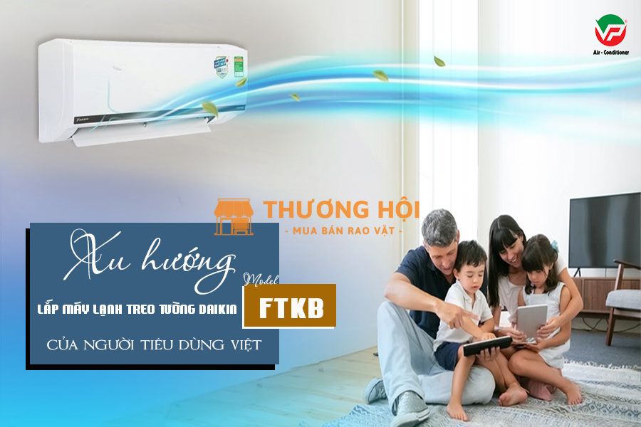 Máy lạnh treo tường DAIKIN 1.5HP FTKB35 cho Phòng ngủ/Phòng làm việc