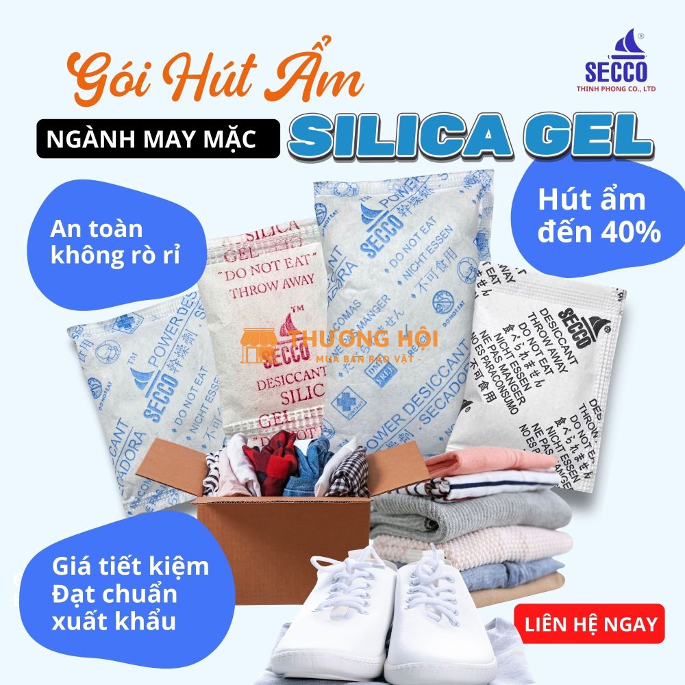 Gói Chống Ẩm Silicagel - Chống Ẩm Hàng May Mặc Xuất Khẩu