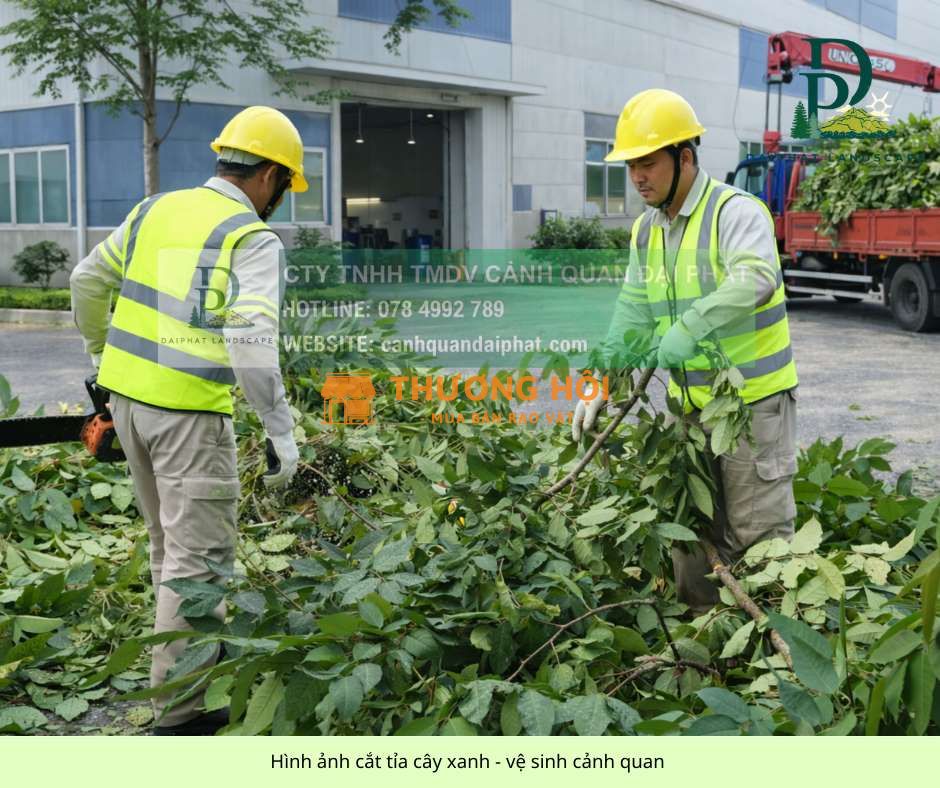 DỊCH VỤ CẮT TỈA CÂY XANH – CẮT CỎ ĐỊNH KỲ KCN LOTECO LONG BÌNH ĐỒNG NAI