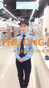 Nhân viên an ninh siêu thị AEON Long Biên