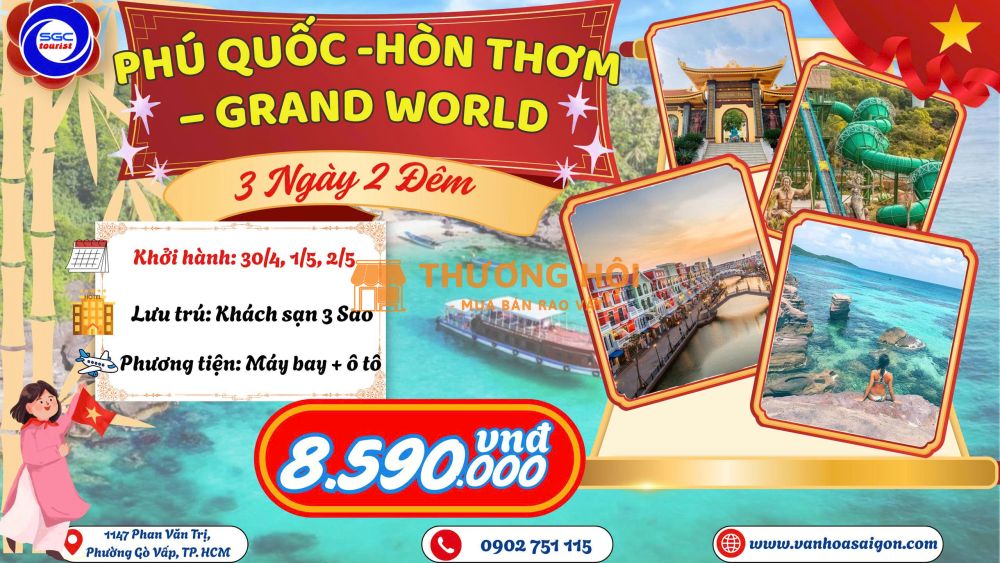 Phú Quốc 3N2Đ 2026 sgc