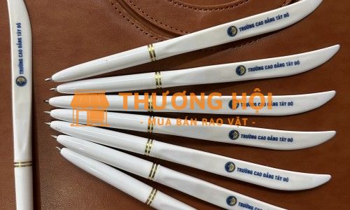 Bút bi làm qùa tặng in logo theo yêu cầu