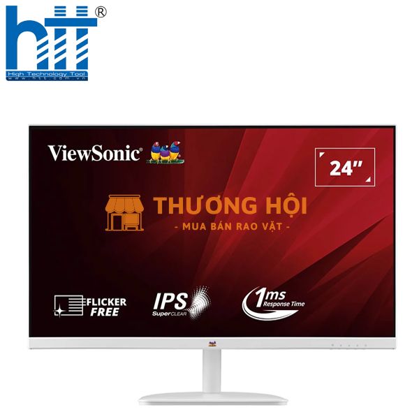 Màn hình Viewsonic VA2432-H-W 24" IPS 100Hz viền mỏng