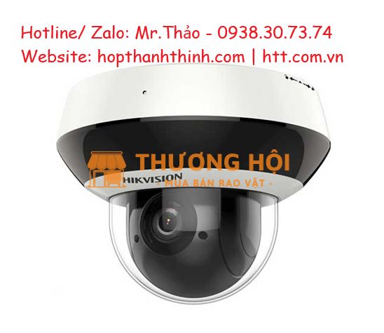 Camera IP PTZ WiFi Hồng Ngoại 4MP HIKVISION DS-2DE2A404IWG1-E/W