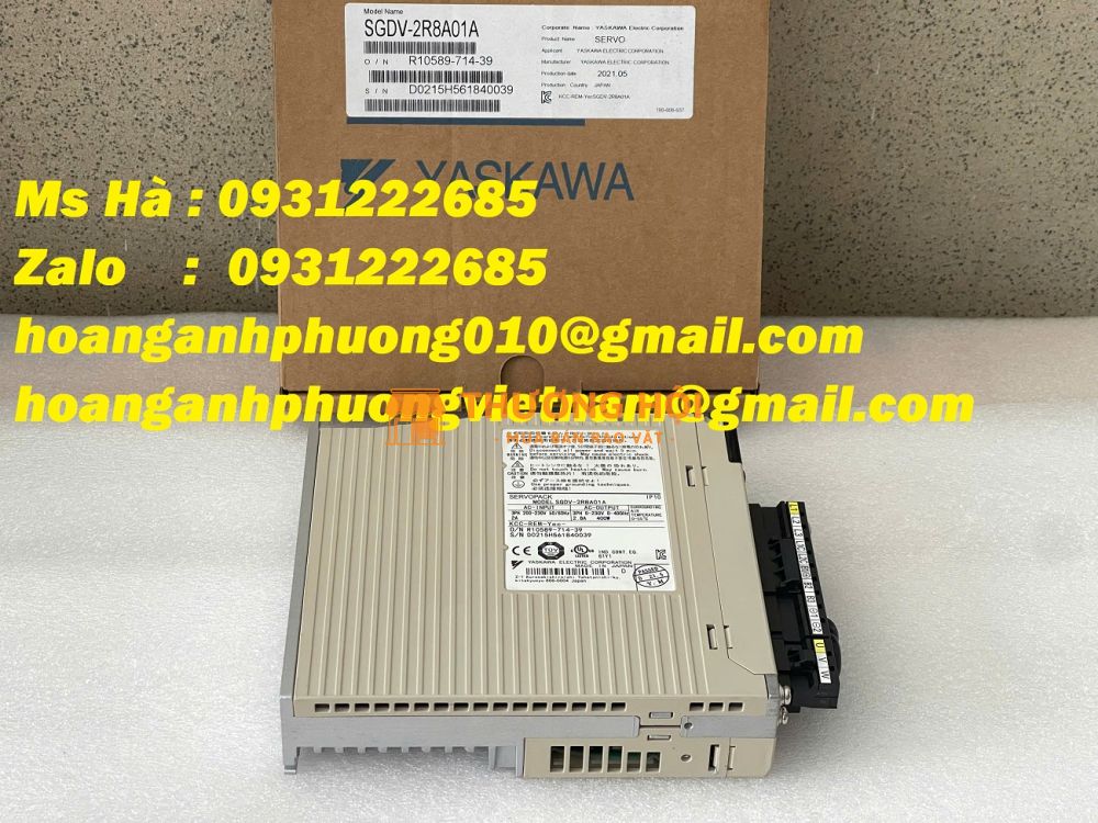 Servo SGDV-2R8A01A Yaskawa giá tốt - giao hàng nhanh