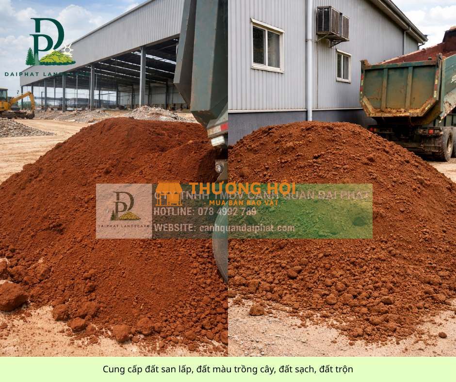 Cung cấp đất san lấp – đất trồng cây – đất sạch – đất trộn tại Đồng Nai