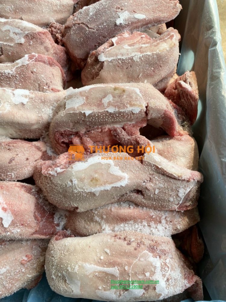 Lưỡi heo nguồn hàng lớn cho quán ăn