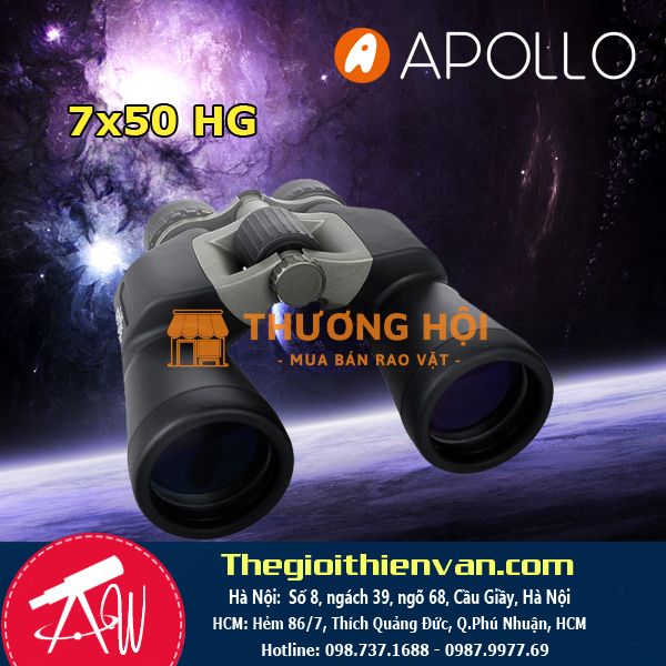 Ống nhòm APOLLO 7×50 HG Bak4 FMC 7.5º