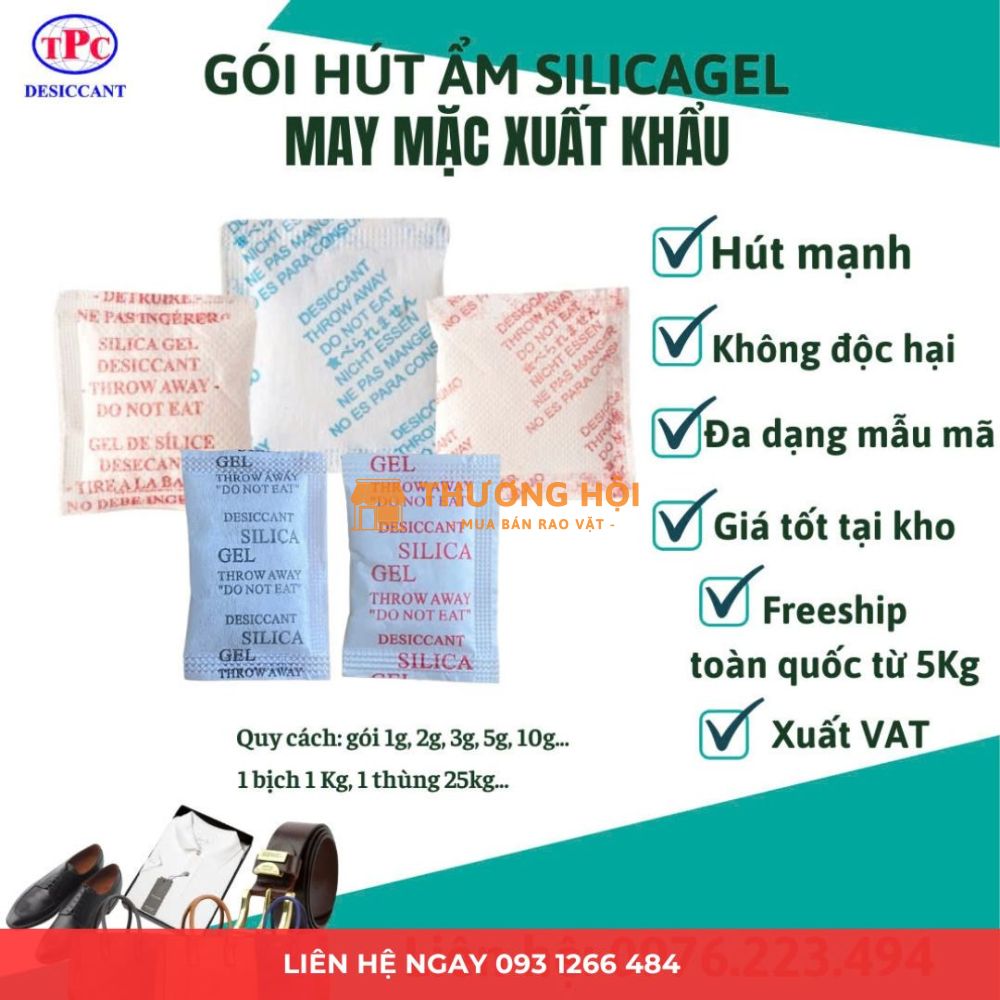 Gói hút ẩm cho giày da