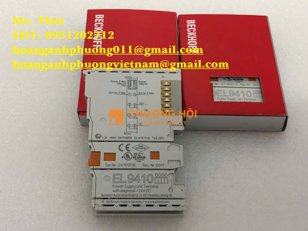 Mô đun EL9410 - Beckhoff giá tốt - bảo hành 12 tháng