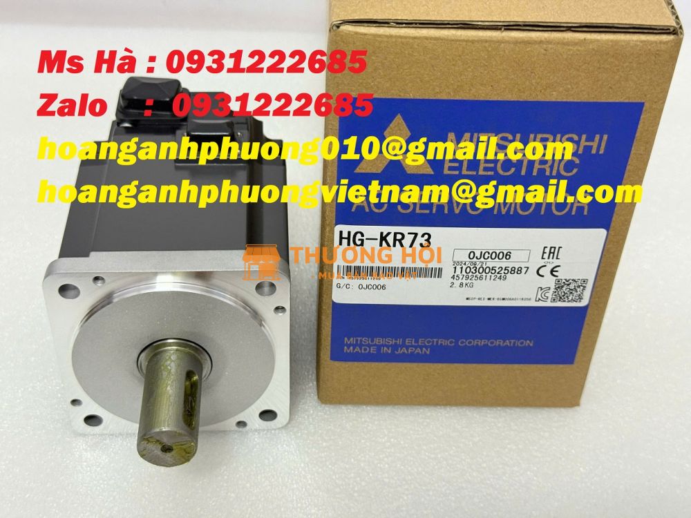 Mitsubishi HG-KR73 - động cơ điều khiển tốc độ ổn định, chính xác