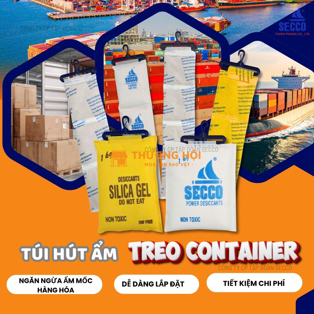 Dây Treo Hút Ẩm Container – Giải Pháp Chống "Mưa Container" Hiệu Quả.