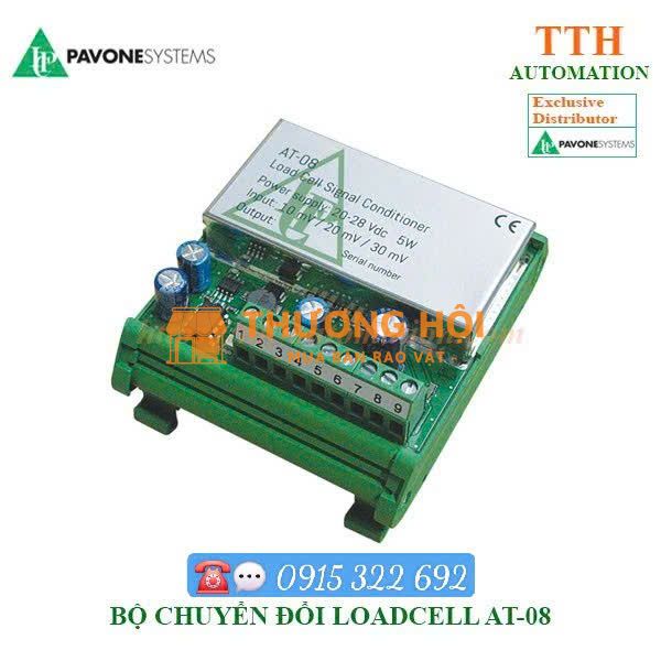 Bộ khuếch đại và chuyển đổi tín hiệu loadcell AT 08