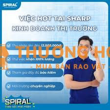 SHARP-TUYỂN NHÂN VIÊN THỊ TRƯỜNG TỈNH THÁI NGUYÊN