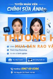 Tuyển Nữ NV Photoshop