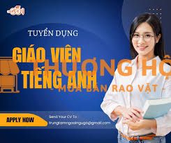 Tuyển Giáo Viên Tiếng Anh Lâu Dài