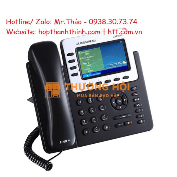 ĐIỆN THOẠI IP GRANDSTREAM GXP2140 – GIẢI PHÁP LIÊN LẠC DOANH NGHIỆP HIỆN ĐẠI