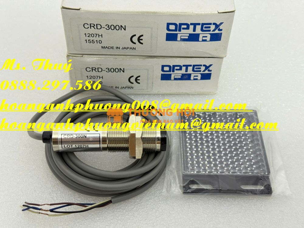 Cảm biến quang Optex CRD-300N - Hàng mới 100%