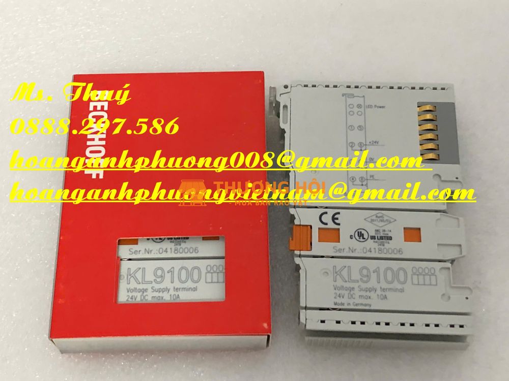 Module kết nối Beckhoff KL9100 - Nhà bán hàng chính hãng