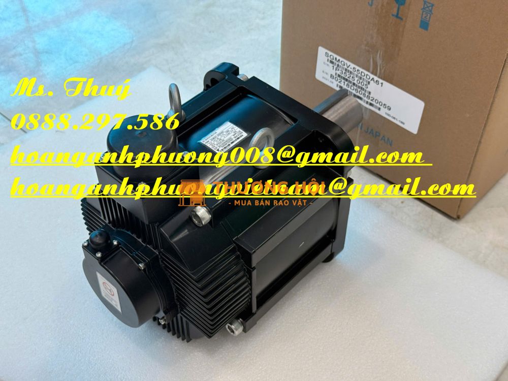 Bộ động cơ Yaskawa SGMGV-55DDA61 - Hàng nhập giá tốt