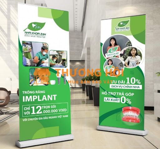 Khung standee cuốn Phan Thiết