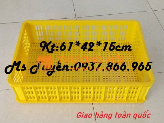 Sóng 1T5, sọt cao 15cm, sọt dùng kho lạnh, sọt đựng rau củ việt