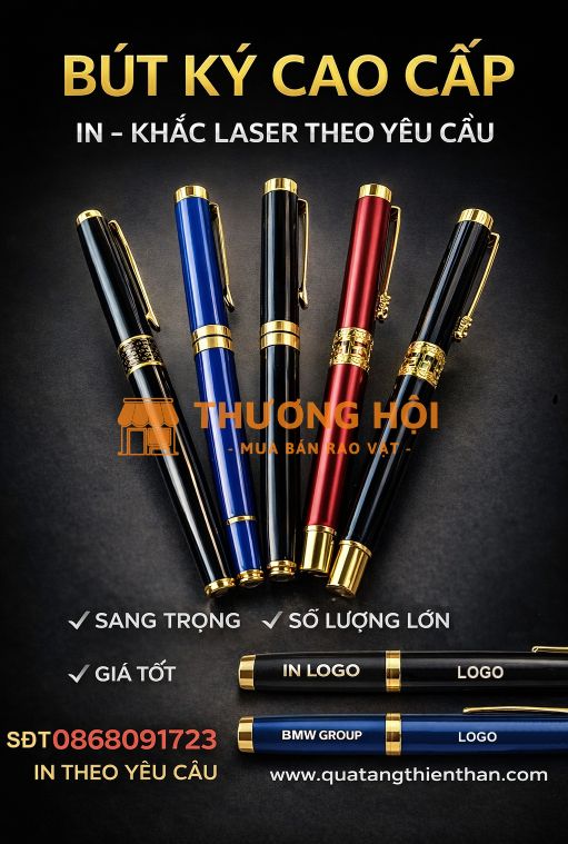 Bút Kí Kim Loại Phù Hợp Làm Qùa Tặng