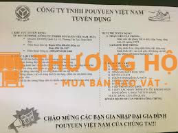 CTY POUYUEN TUYỂN DỤNG LAO ĐỘNG PHỔ THÔNG ĐI LÀM NGAY