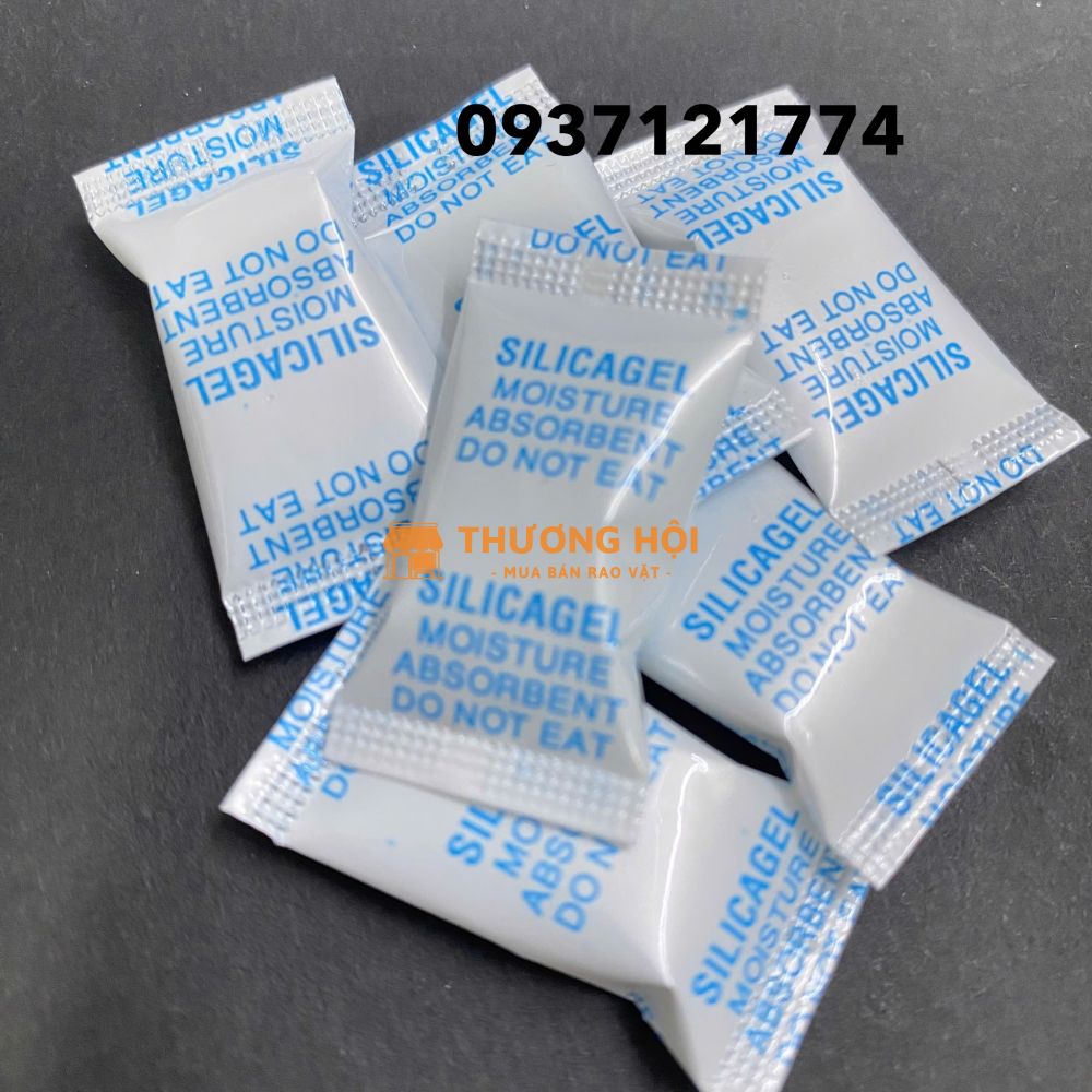 SILICAGEL NGỌC GÓI ÉP BỤNG CHẮC CHẮN GÓI 1GR OPP