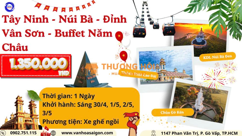 Khám Phá Tây Ninh 1N 2026 sgc