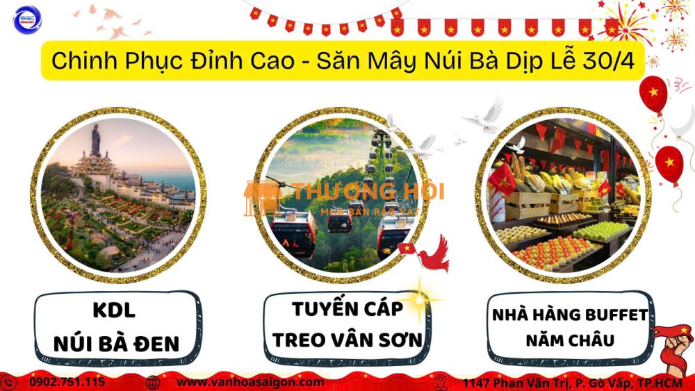 KHÁM PHÁ TÂY NINH LỄ 30.4