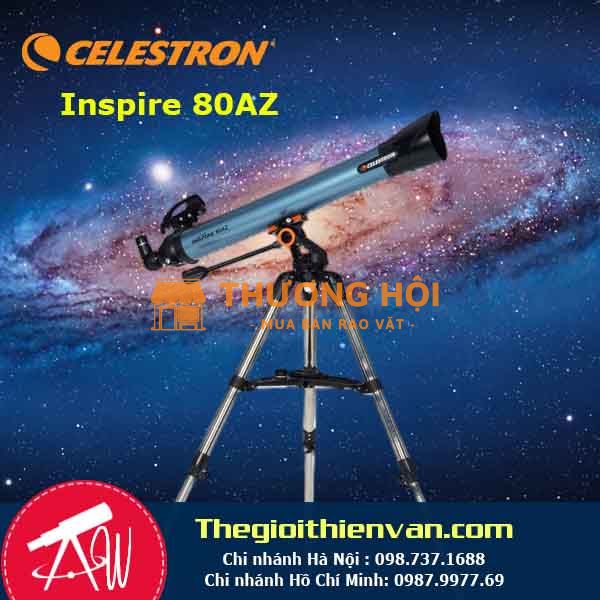 KÍNH THIÊN VĂN KHÚC XẠ Celestron Inspire 80AZ