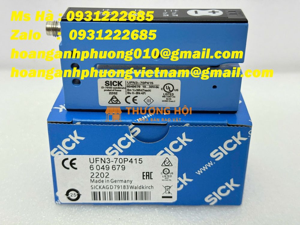 Sensor giá tốt UFN3-70P415 Sick - phát hiện vật thể siêu nhạy
