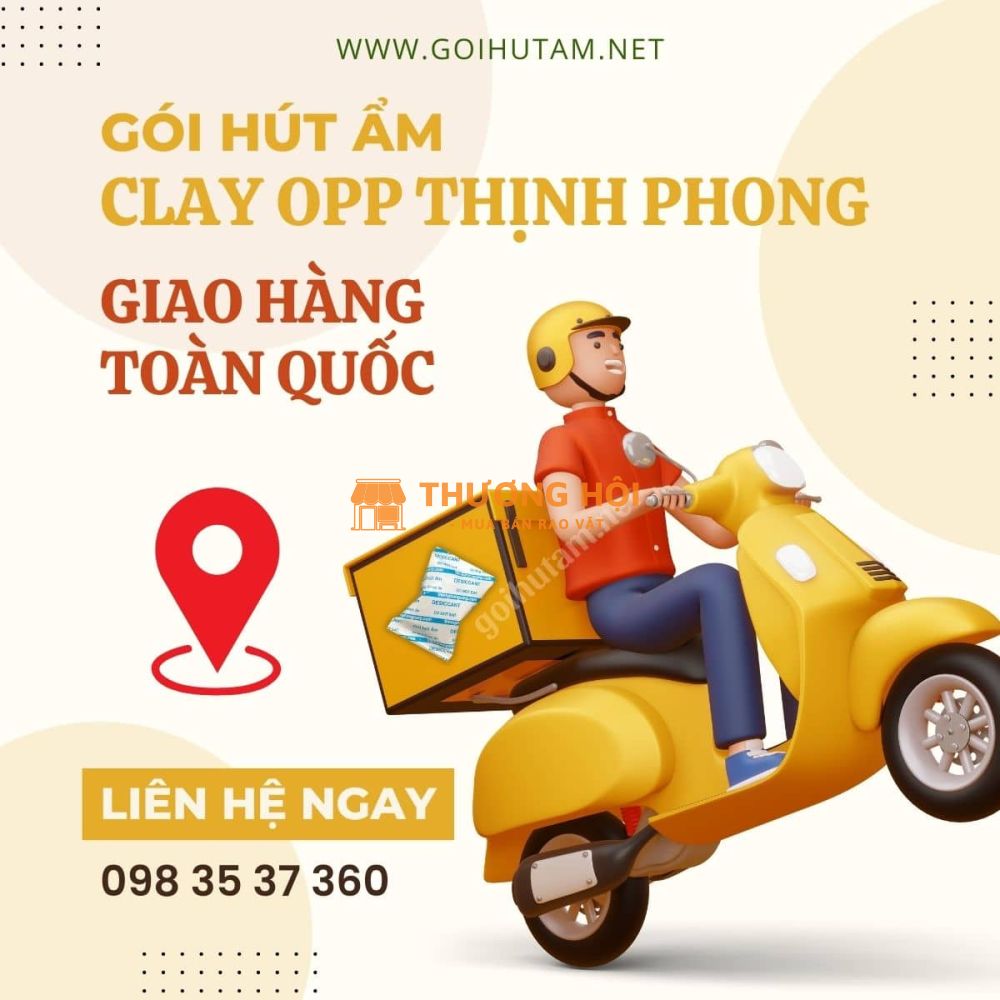 Gói hút ẩm Clay – Giữ đồ ăn vặt luôn giòn ngon, kéo dài thời gian bảo quản