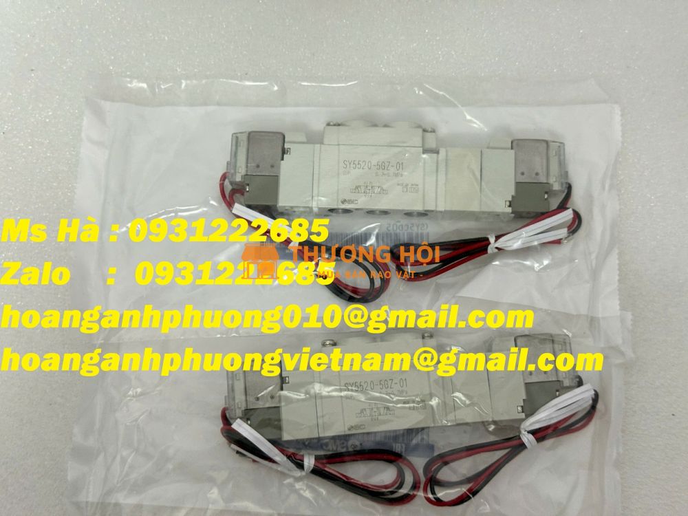 Bình Dương - Van điện từ giá tốt dòng SMC SY5520-5GZ-01