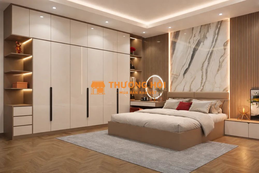 Giá Tủ Quần Áo Theo m2 2026 (2.4 – 6 Triệu/m2) & Cách Tính Chi Phí Chuẩn