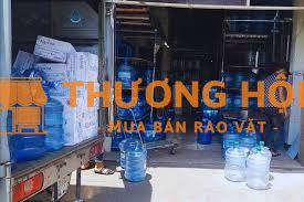 Cần tuyển nhân viên giao hàng nước uống đóng bình bằng xe máy Cty
