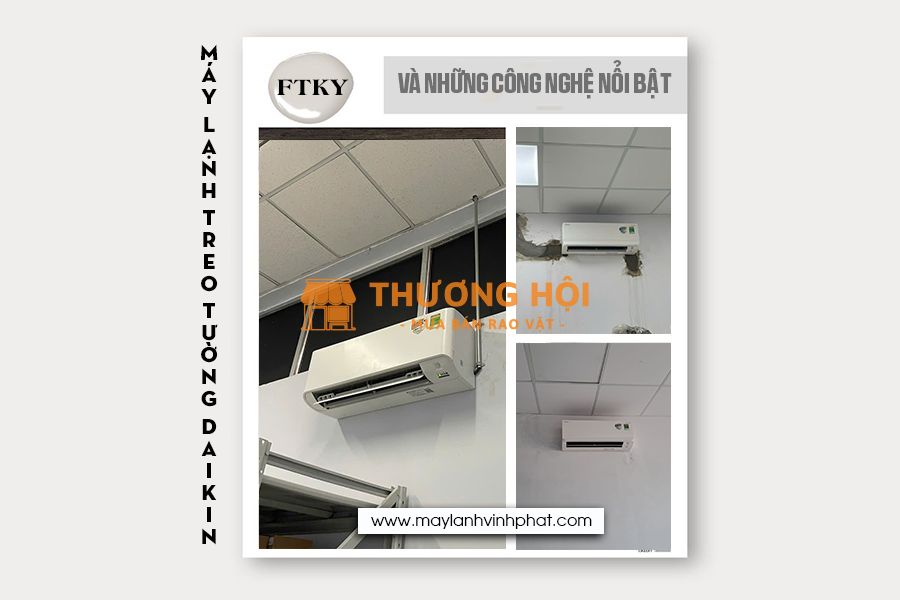 Điều hòa gắn tường DAIKIN serries FTKY Inverter tươi mát, thoải mái tối đa