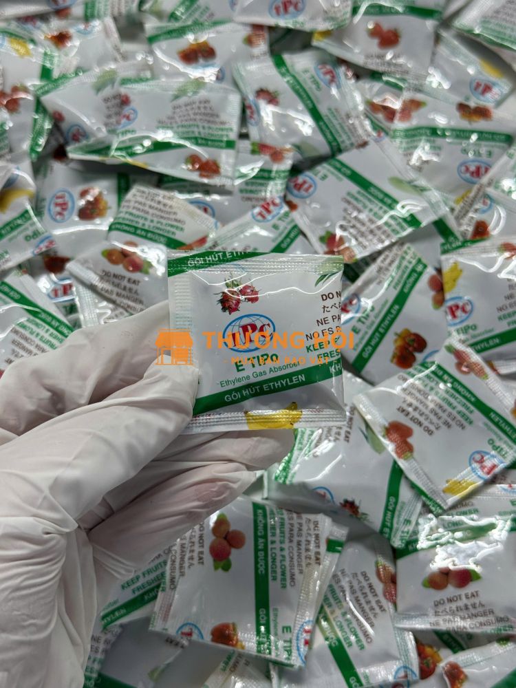 Gói ETIPO – Giải pháp hút khí Ethylene giúp trái cây tươi lâu, chậm chín hiệu quả