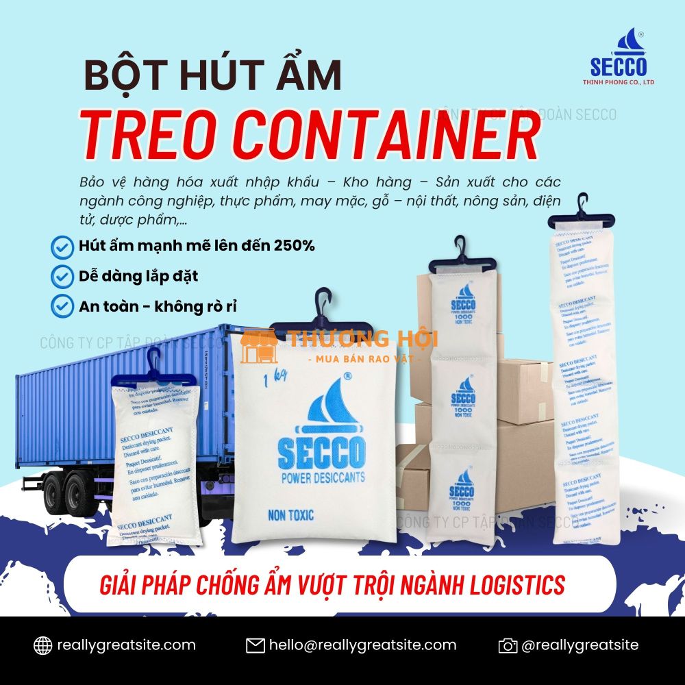 Mua Dây Treo Container Ở Đâu Để Không Còn Nỗi Lo Trả Hàng Vì Nấm Mốc?