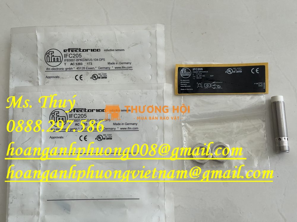 Cảm biến tiệm cận IFM IFC205 mới 100% giá tốt từ Hãng