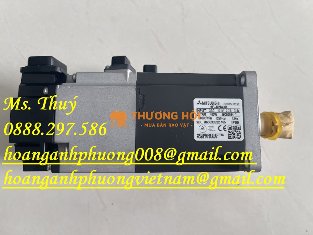 AC servo motor HF-KN43B Mitsubishi - THiết bị tự động hoá giá tốt