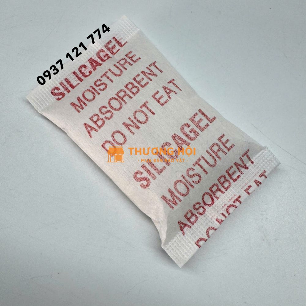 🌿 SILICAGEL 50G BAO LỤA – DÙNG CHO BAO THUỐC THỦY SẢN TRỌNG LƯỢNG LỚN 🌿