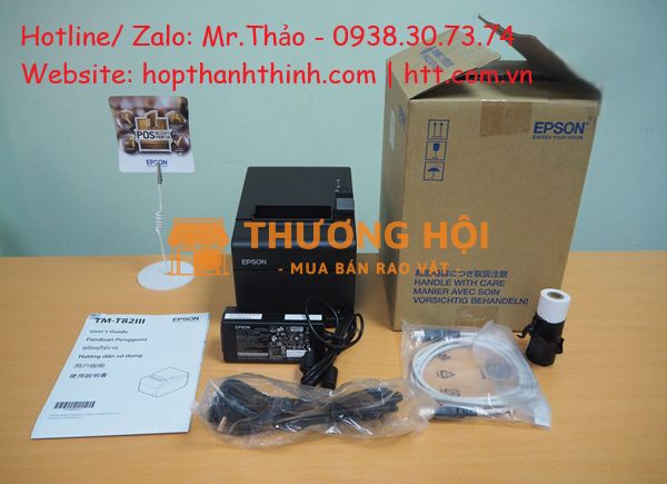 MÁY IN HÓA ĐƠN EPSON TM-T82IV – PHIÊN BẢN MỚI, ĐỘ TIN CẬY VƯỢT TRỘI