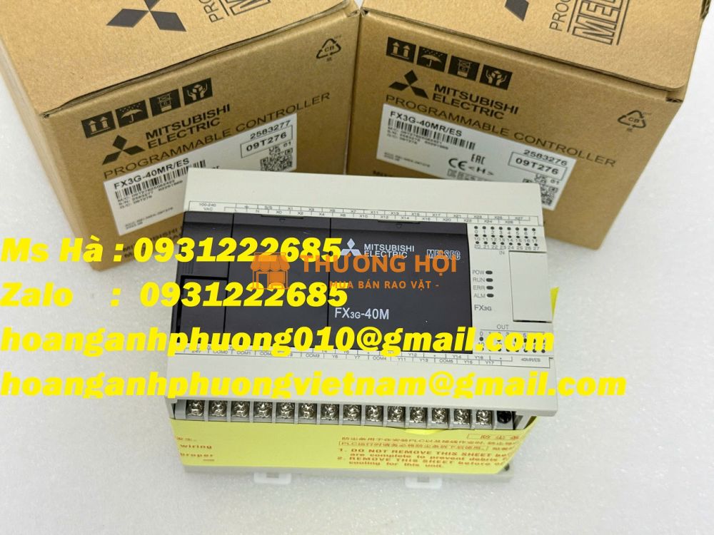 Bộ PLC Mitsubishi FX3G-40MR/ES hàng mới - bán toàn quốc