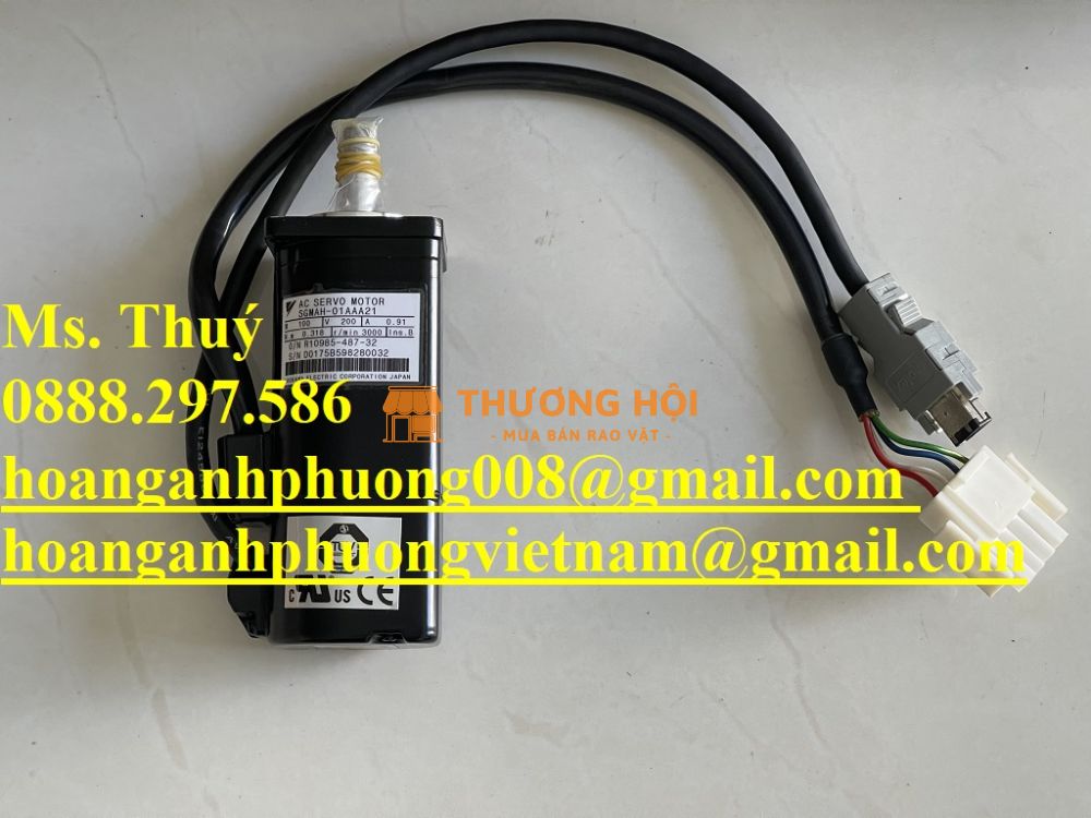 Động cơ Yaskawa SGMAH-01AAA21 - Hàng Nhật chính hãng