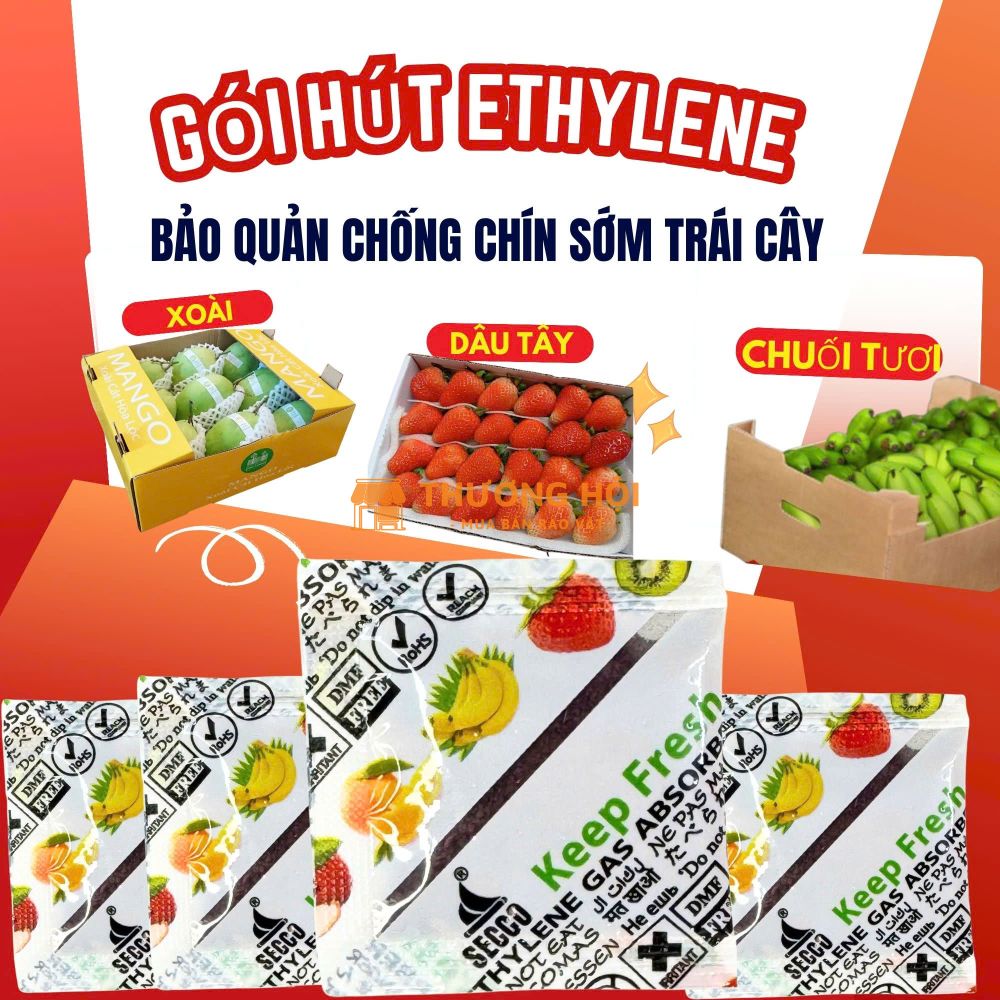 Gói Hút Khí Ethylene – Giải Pháp Bảo Quản Trái Cây Xuất Khẩu Hiệu Quả