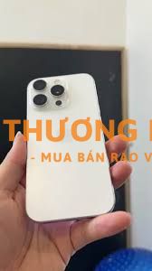 Bán iPhone 16 Pro 256GB Trắng quốc tế mới 98%