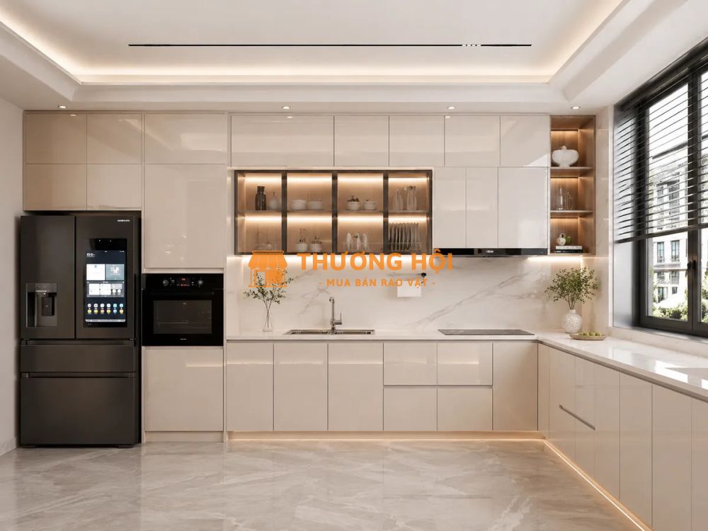 Tủ Bếp Acrylic Là Gì? Ưu Nhược Điểm, Báo Giá & Mẫu Đẹp Hiện Đại