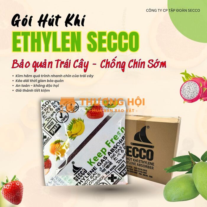 Gói Hút Ethylene Giúp Chống Chín Sớm Trái Cây Khi Xuất Khẩu Hiệu Quả
